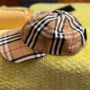 Burberry Vintage Check Baseball Cap